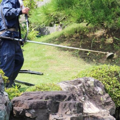 梅雨に入る前に草刈りを! (4)